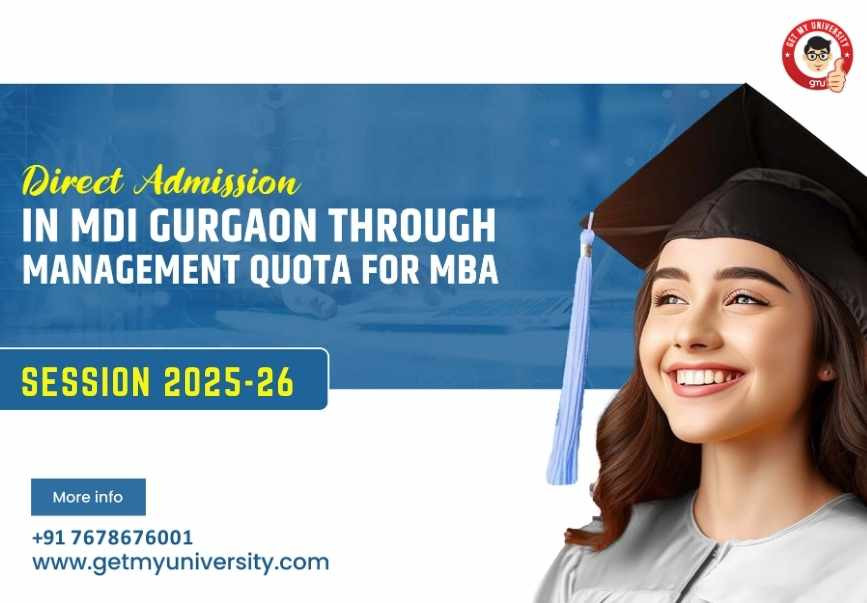 Direct Admission in MDI Gurgaon through Management Quota 2025-26